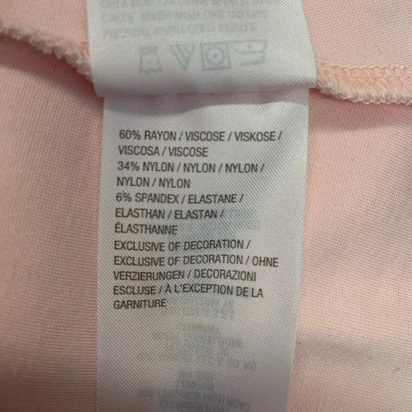 H By Halston Sleeveless Top pink Size: L 
H by Halston NWOT - Picture 7 of 8